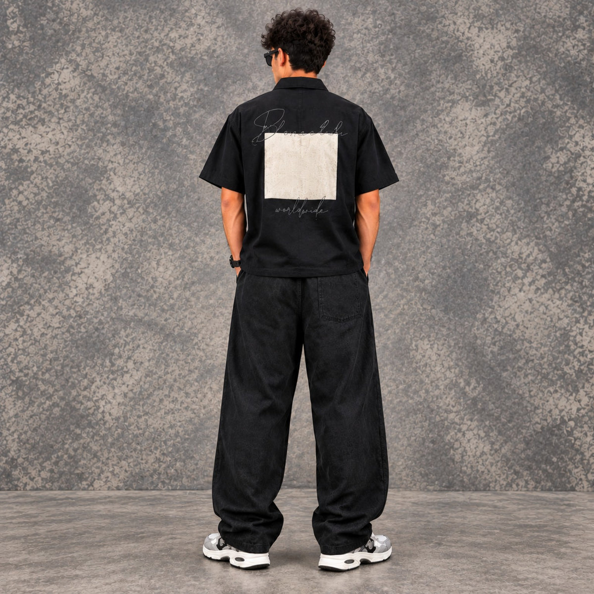 Outfit Homme Oversize | Chemise + pants Coton Premium – Bannana