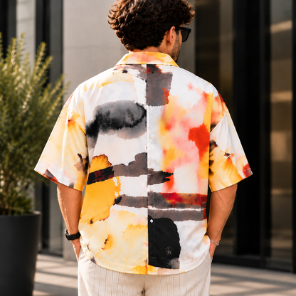 Outfit Homme Oversize | Chemise + Short Coton Premium – Bannana